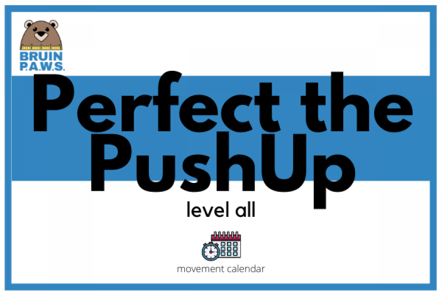 Perfect the pushup level all movement calendar